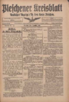 Pleschener Kreisblatt: Amtlicher Anzeiger f&uuml;r den Kreis Pleschen 1916.09.02 Jg.64 Nr71