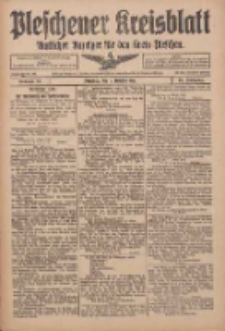 Pleschener Kreisblatt: Amtlicher Anzeiger f&uuml;r den Kreis Pleschen 1916.10.11 Jg.64 Nr82