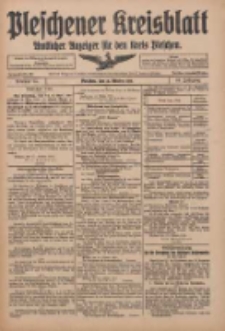 Pleschener Kreisblatt: Amtlicher Anzeiger f&uuml;r den Kreis Pleschen 1916.10.21 Jg.64 Nr85