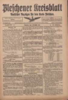 Pleschener Kreisblatt: Amtlicher Anzeiger für den Kreis Pleschen 1916.11.01 Jg.64 Nr88