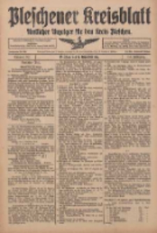 Pleschener Kreisblatt: Amtlicher Anzeiger für den Kreis Pleschen 1916.11.15 Jg.64 Nr92