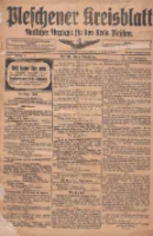 Pleschener Kreisblatt: Amtlicher Anzeiger f&uuml;r den Kreis Pleschen 1917.01.06 Jg.65 Nr2