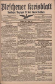 Pleschener Kreisblatt: Amtlicher Anzeiger für den Kreis Pleschen 1917.03.07 Jg.65 Nr19