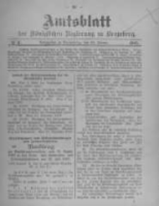 Amtsblatt der K&ouml;niglichen Preussischen Regierung zu Bromberg. 1905.01.26 No.4