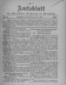 Amtsblatt der Königlichen Preussischen Regierung zu Bromberg. 1905.03.02 No.9
