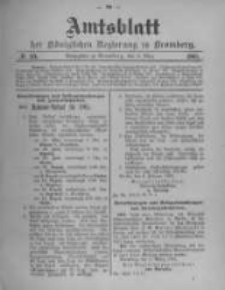 Amtsblatt der Königlichen Preussischen Regierung zu Bromberg. 1905.03.09 No.10