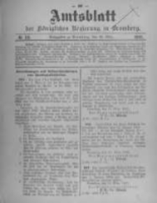 Amtsblatt der Königlichen Preussischen Regierung zu Bromberg. 1905.03.23 No.12