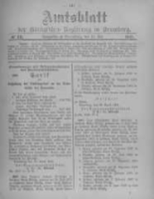 Amtsblatt der Königlichen Preussischen Regierung zu Bromberg. 1905.05.11 No.19