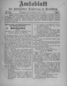 Amtsblatt der Königlichen Preussischen Regierung zu Bromberg. 1905.06.08 No.23
