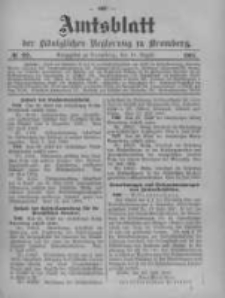 Amtsblatt der Königlichen Preussischen Regierung zu Bromberg. 1905.08.10 No.32