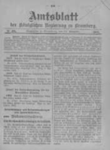 Amtsblatt der Königlichen Preussischen Regierung zu Bromberg. 1905.11.30 No.48