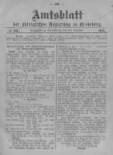 Amtsblatt der K&ouml;niglichen Preussischen Regierung zu Bromberg. 1905.12.28 No.52
