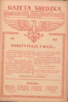 Gazeta Średzka: niezależne pismo polsko-katolickie 1923.05.03 R.2 Nr51