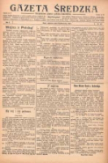 Gazeta Średzka: niezależne pismo polsko-katolickie 1923.10.25 R.2 Nr124