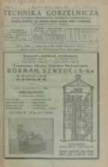 Technika Gorzelnicza: organ Związku Zawodowego Techników Gorzelniczych: poświęcony gorzelnictwu oraz pokrewnym gałęziom przemysłu rolnego i przetwórczego 1923 marzec/lipiec R.2 Nr3/7
