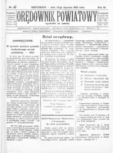 Orędownik Powiatowy 1923.01.13 R.48 Nr2