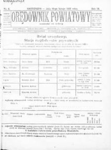 Orędownik Powiatowy 1923.02.10 R.48 Nr6