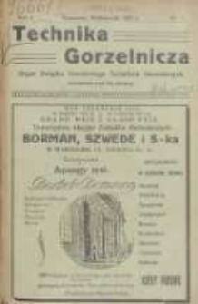 Technika Gorzelnicza: organ Związku Zawodowego Techników Gorzelniczych: poświęcony gorzelnictwu oraz pokrewnym gałęziom przemysłu rolnego i przetwórczego 1925 październik R.4 Nr7