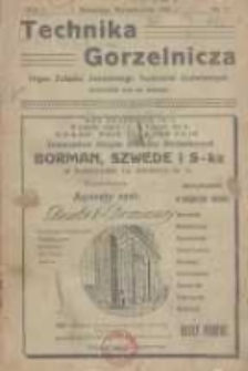 Technika Gorzelnicza: organ Związku Zawodowego Techników Gorzelniczych: poświęcony gorzelnictwu oraz pokrewnym gałęziom przemysłu rolnego i przetwórczego 1926 styczeń/luty R.5 Nr1