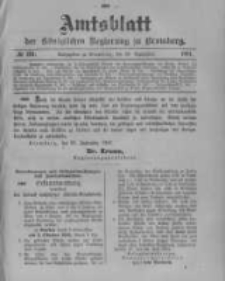 Amtsblatt der Königlichen Preussischen Regierung zu Bromberg. 1901.09.26 No.39