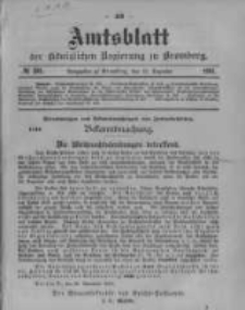 Amtsblatt der Königlichen Preussischen Regierung zu Bromberg. 1901.12.12 No.50