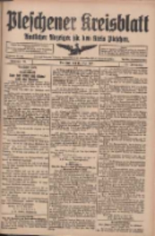 Pleschener Kreisblatt: Amtlicher Anzeiger für den Kreis Pleschen 1917.05.12 Jg.65 Nr38