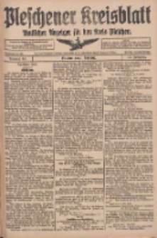 Pleschener Kreisblatt: Amtlicher Anzeiger f&uuml;r den Kreis Pleschen 1917.06.02 Jg.65 Nr44