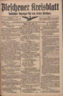 Pleschener Kreisblatt: Amtlicher Anzeiger f&uuml;r den Kreis Pleschen 1917.06.09 Jg.65 Nr46