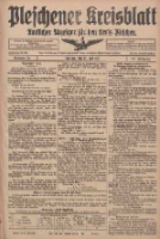Pleschener Kreisblatt: Amtlicher Anzeiger für den Kreis Pleschen 1917.07.25 Jg.65 Nr59