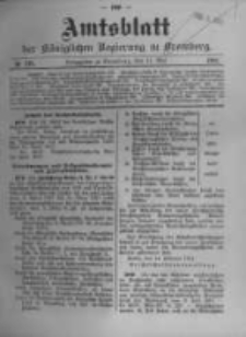 Amtsblatt der Königlichen Preussischen Regierung zu Bromberg. 1911.05.11 No.19