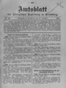 Amtsblatt der Königlichen Preussischen Regierung zu Bromberg. 1911.12.21 No.52