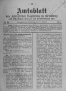 Amtsblatt der Königlichen Preussischen Regierung zu Bromberg. 1914.01.31 No.5