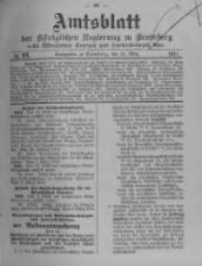 Amtsblatt der Königlichen Preussischen Regierung zu Bromberg. 1914.03.21 No.12