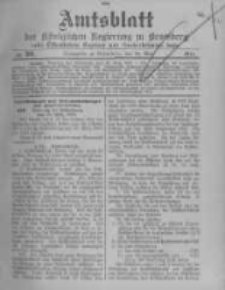 Amtsblatt der Königlichen Preussischen Regierung zu Bromberg. 1914.05.16 No.20