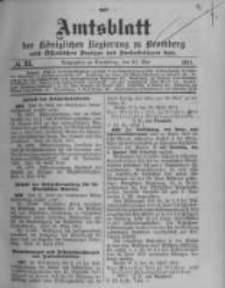 Amtsblatt der Königlichen Preussischen Regierung zu Bromberg. 1914.05.23 No.21