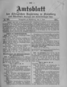 Amtsblatt der Königlichen Preussischen Regierung zu Bromberg. 1914.06.06 No.23