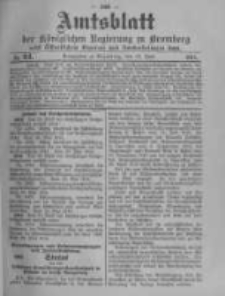Amtsblatt der Königlichen Preussischen Regierung zu Bromberg. 1914.06.13 No.24
