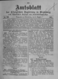 Amtsblatt der Königlichen Preussischen Regierung zu Bromberg. 1914.08.08 No.32