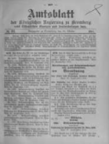 Amtsblatt der Königlichen Preussischen Regierung zu Bromberg. 1914.10.10 No.41