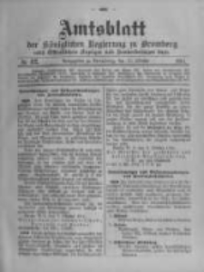 Amtsblatt der Königlichen Preussischen Regierung zu Bromberg. 1914.10.17 No.42