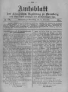 Amtsblatt der Königlichen Preussischen Regierung zu Bromberg. 1914.11.28 No.48