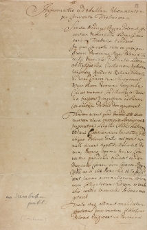 Informatio ad aullam viennensem pro Conventu Trzebnicensis