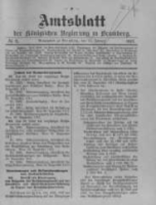 Amtsblatt der K&ouml;niglichen Preussischen Regierung zu Bromberg. 1912.01.11 No.2