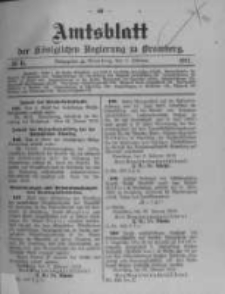 Amtsblatt der Königlichen Preussischen Regierung zu Bromberg. 1912.02.08 No.6