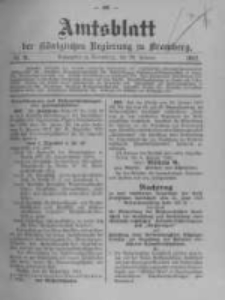 Amtsblatt der K&ouml;niglichen Preussischen Regierung zu Bromberg. 1912.02.29 No.9