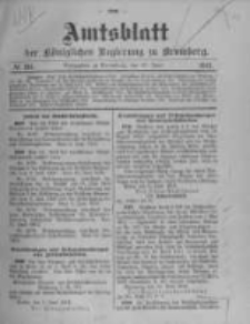 Amtsblatt der K&ouml;niglichen Preussischen Regierung zu Bromberg. 1912.06.27 No.26