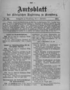 Amtsblatt der Königlichen Preussischen Regierung zu Bromberg. 1912.09.05 No.36