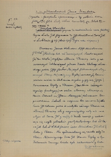 Copia listu JM Prymasa [Stanisław Szembek] do JP ministrów cara JM w Lublinie d. 27. 7bris 1707