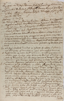 Respons od hetmana hetman wojska zaporożskiego na instrukcyą hetmanów koronnych przez umyślnego posła JP Stefana Piotrowskiego, skarbnika wieluńskiego przysłany w roku 1703 Febr.20