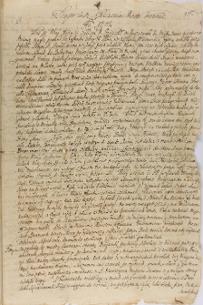 Dyariusz oblężenia miasta Torunia Ao 1703